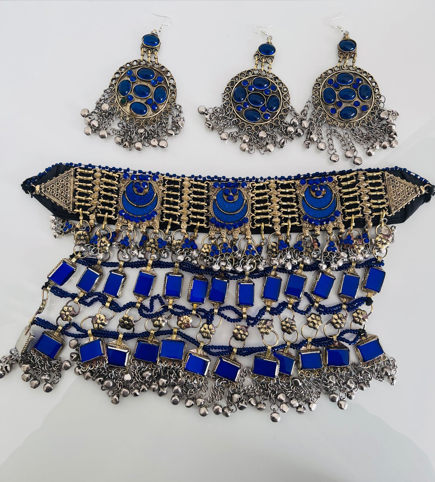Afghan Tribal necklace set