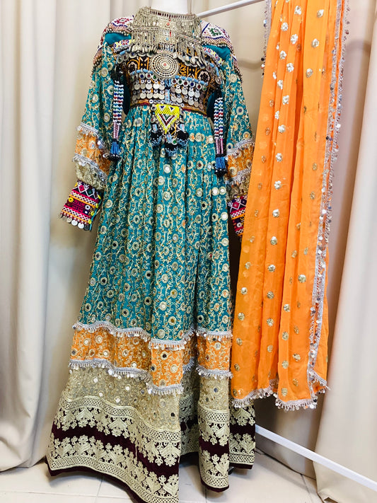 Afghan kuchi dress