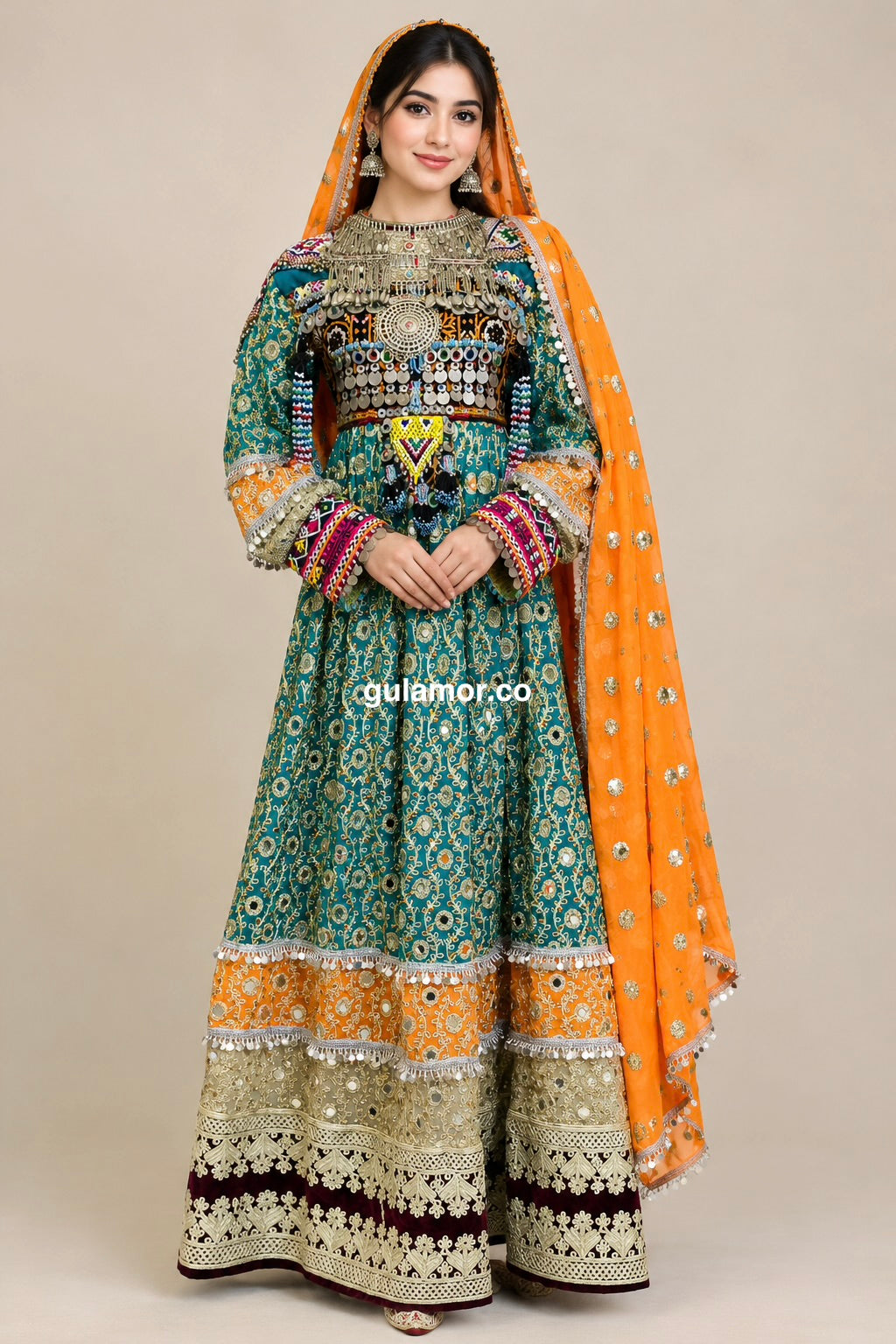 Afghan kuchi dress