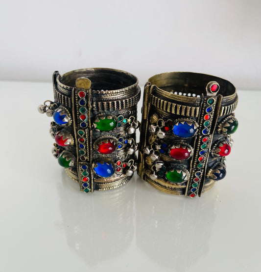 Handmade cuffs set