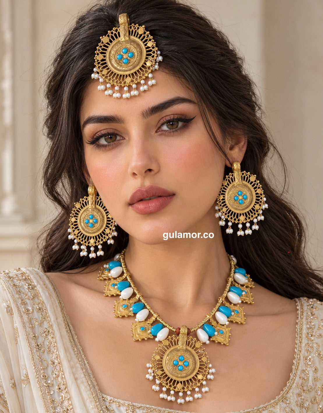 Afghan necklace