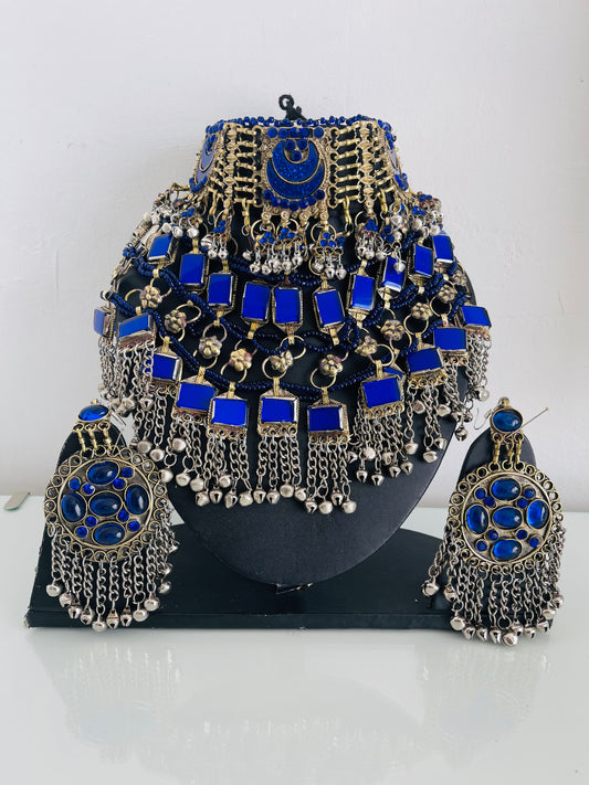 Afghan Tribal necklace set