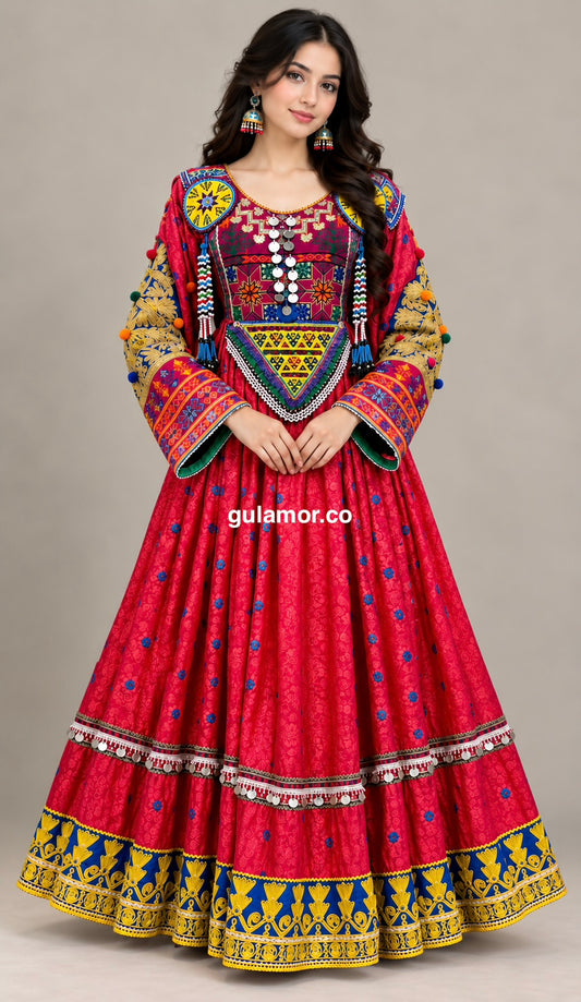 Afghan kuchi dress
